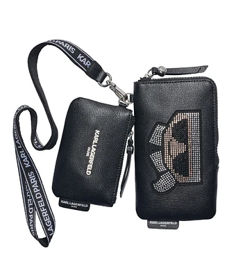 Karl Lagerfeld Paris Slg Lanyard Wallet