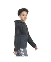 adidas Big Boys Long Sleeve Full-Zip Cozy Mix Jacket