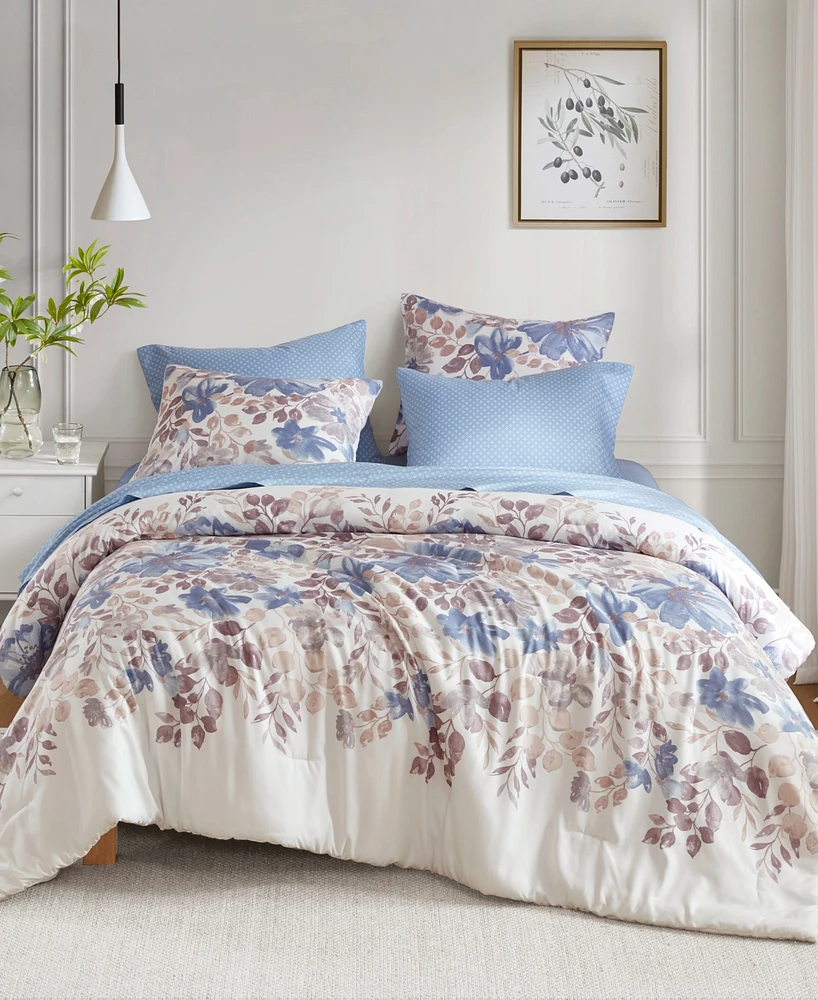 Madison Park Essentials Luna Floral -Pc. Comforter