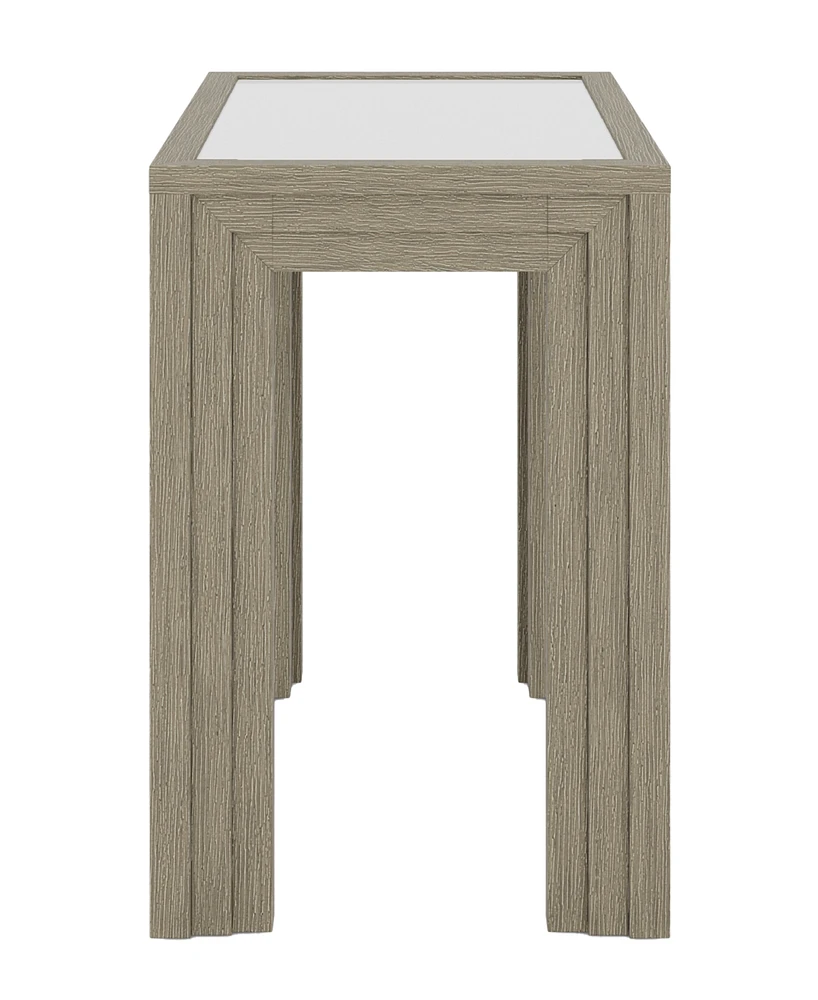 Cascade 24" Wood Chairside Table