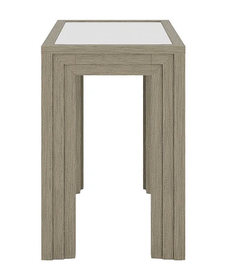 Cascade 24" Wood Chairside Table