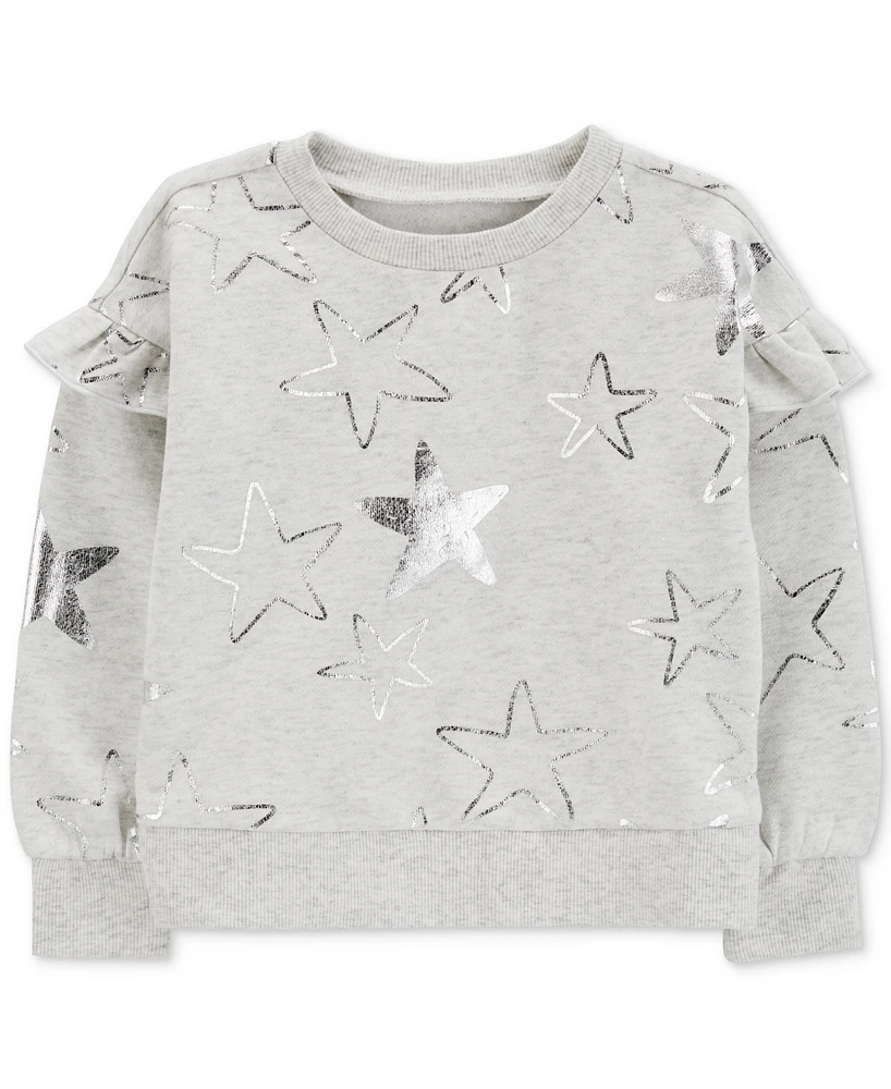 Carter's Toddler Girls Star Fleece Sweatshirt