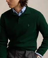 Polo Ralph Lauren Men's Wool-Cashmere Polo-Collar Sweater