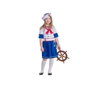 Dress Up America Sailor Girl Costume - Kids Girls