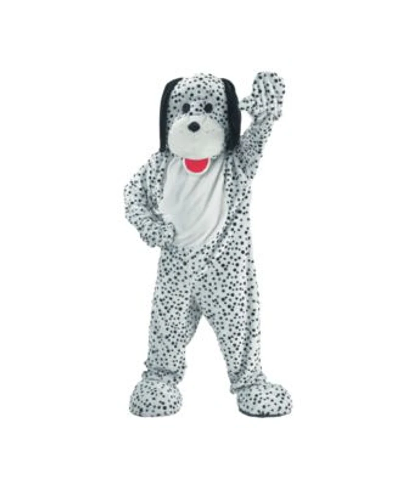 Dress Up America Black White Dalmatian Mascot Costume Teens Boys Girls