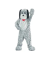 Dress Up America Black White Dalmatian Mascot Costume Teens Boys Girls