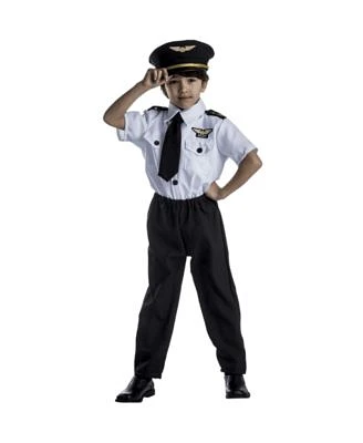 Dress Up America Pilot Costume Set Toddlers Boys Girls
