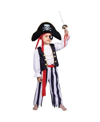 Dress Up America Pirate Boy Costume Set