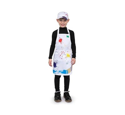 Dress Up America Painter Apron & Hat Costume Set