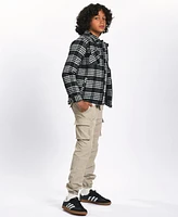 Sovereign Code Big Boys Plaid Coaches Jacket