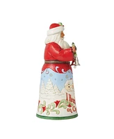 Jim Shore Song Series Santa with Holding Bells Figurine