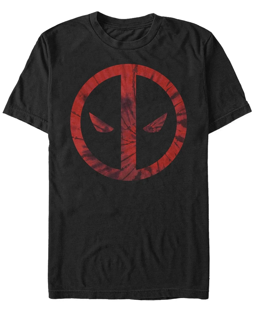 Fifth Sun Mens Deadpool Tie-Dye Short Sleeve T-Shirt