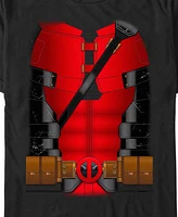 Fifth Sun Mens Deadpool Costume Short Sleeve T-Shirt