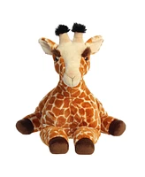 Aurora Large Giraffe Super Flopsie Adorable Plush Toy Brown 25"