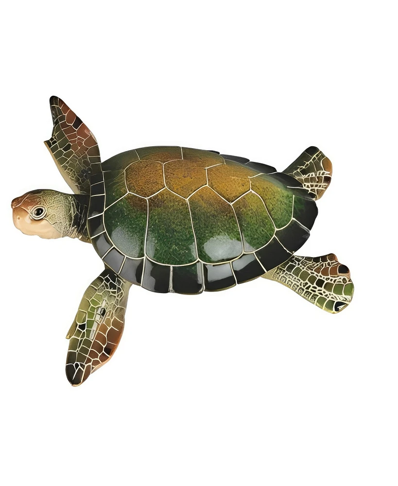 Fc Design 11"W Green Sea Trutle Figurine Decoration Home Decor Perfect Gift for House Warming, Holidays and Birthdays