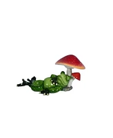 Fc Design 6"W Frog Sleeping under Mushroom Figurine Decoration Home Decor Perfect Gift for House Warming, Holidays and Birthdays