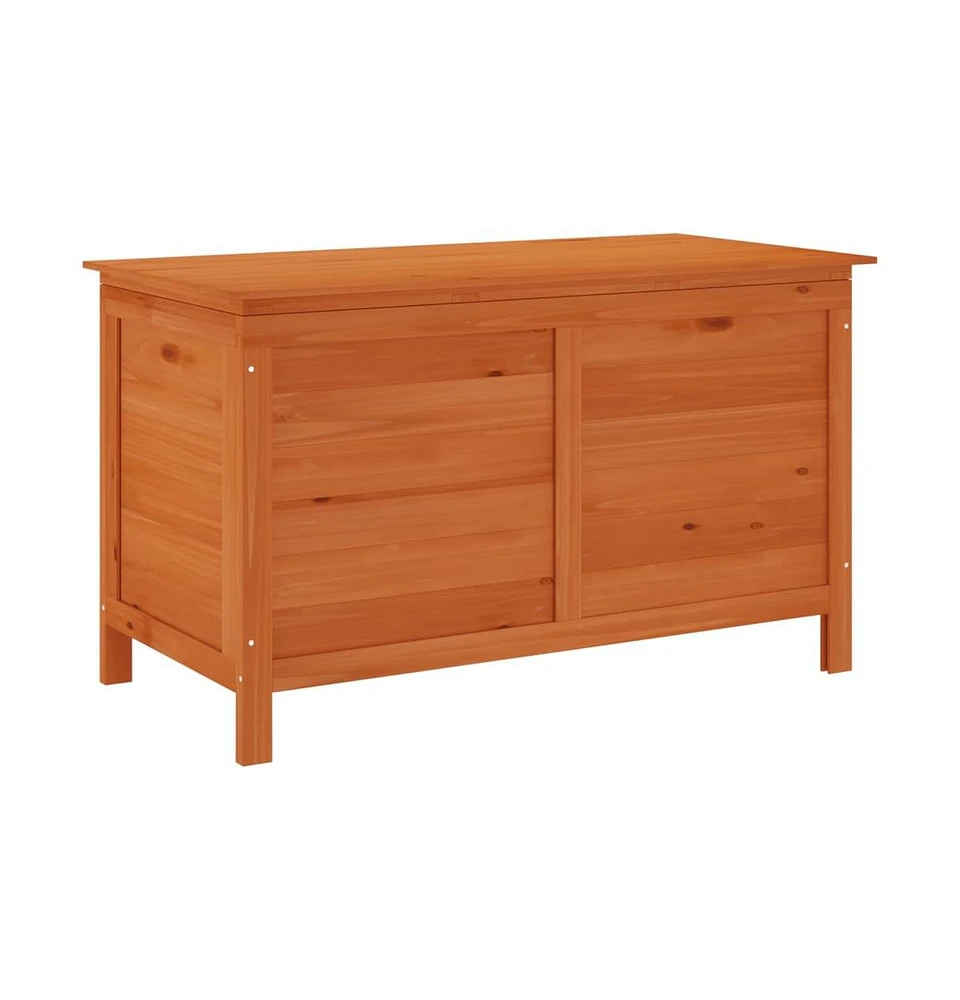 vidaXL Patio Storage Box 39"x19.5"x23" Solid Wood Fir