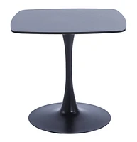 Slickblue Special Mdf Dining Table – Black Kitchen Table, Ideal as an Executive Desk