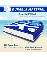 Sugift 41 Inch Lightweight Super Portable Surfing Bodyboard-l