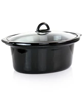 Better Chef 3 Quart Round Slow Cooker with Removable Stoneware Crock