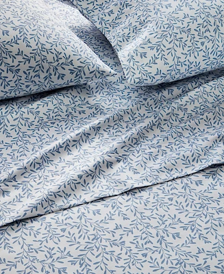 Charter Club 550 Thread Count Printed Cotton 3-Pc. Sheet Set, Twin, Exclusively at Macy's