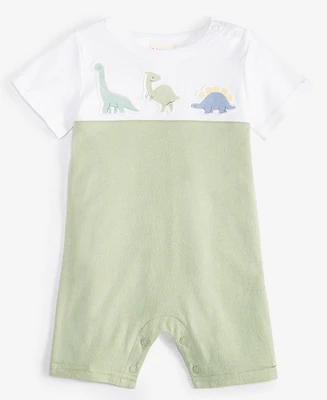 First Impressions Baby Walking Dinosaurs Sunsuit, Created for Macy's