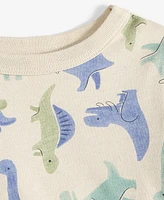 First Impressions Baby Boys Short-Sleeve Dino-Print T-Shirt, Created for Macy's