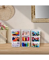 Sorbus 6-Piece Hardware Storage Container Set