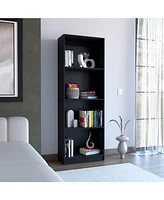 Vinton Bookcase with Spacious Tier-Shelving Design