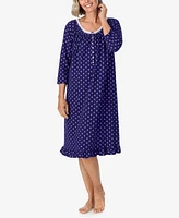 Aria Women's 3/4 Sleeve Nightgown