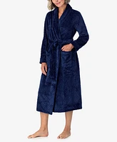 Aria Women's Long Sleeve Wrap Robe