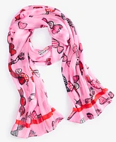 Holiday Lane Candy Oblong Scarf, Exclusively at Macy's