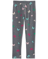 Carter's Little & Big Girls Butterfly-Print Cozy Fleece Leggings