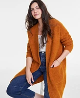 On 34th Women's Boucle Duster Cardigan, Exclusively at Macy's