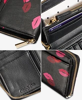 On 34th Angii Lip Party Zip-Around Wallet, Created for Macy's