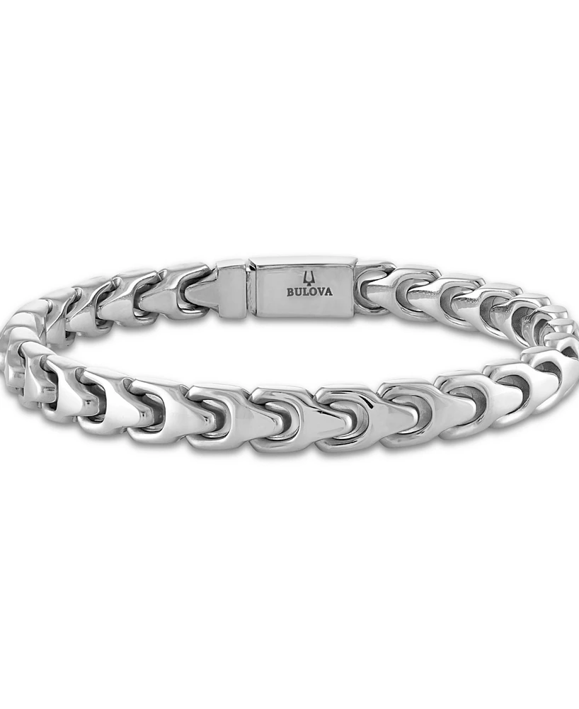 Bulova Stainless Steel Link Bracelet