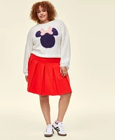 Disney | Macy's Plus Minnie Majorette Pleated Mini Skirt, Created for