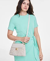 On 34th Tandii Small Tweed Satchel, Created for Macy's