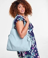 On 34th Jyll Medium Denim Shoulder Bag with Pouch, Created for Macy's