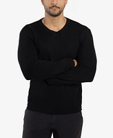 Spring + Mercer Men's Ribbed Crew Neck Sweater