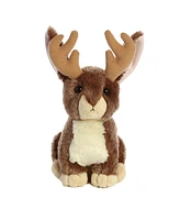 Aurora Medium Jack A Lope Flopsie Adorable Plush Toy Brown 12"