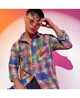Heathered-Buffalo Check Shirt