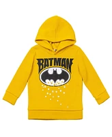 Dc Comics Toddler Boys Justice League Batman Fleece Pullover Hoodie to