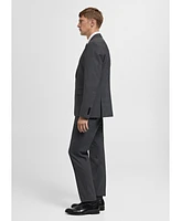 Mango Men's Stretch Fabric Super Suit Pants