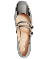 Coach Women's Angelina Double Buckle Mary Jane Pumps