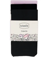 Trimfit 2-Pack Microfiber Tights, Little Girls & Big