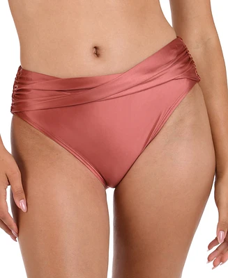 La Blanca Women's Earth Goddess Twisted Bikini Bottoms