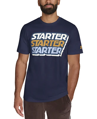 Starter Men's Midweight Logo Graphic T-Shirt