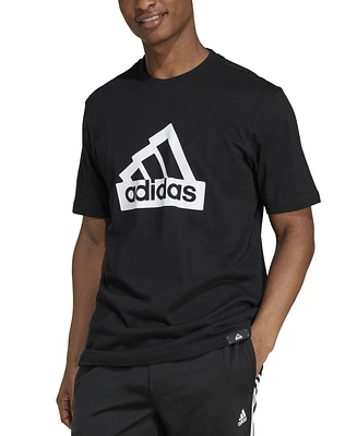 adidas Men's Modern Essentials Regular-Fit Logo Graphic T-Shirt