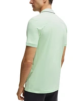 Boss by Hugo Men's Zip Placket Slim-Fit Polo